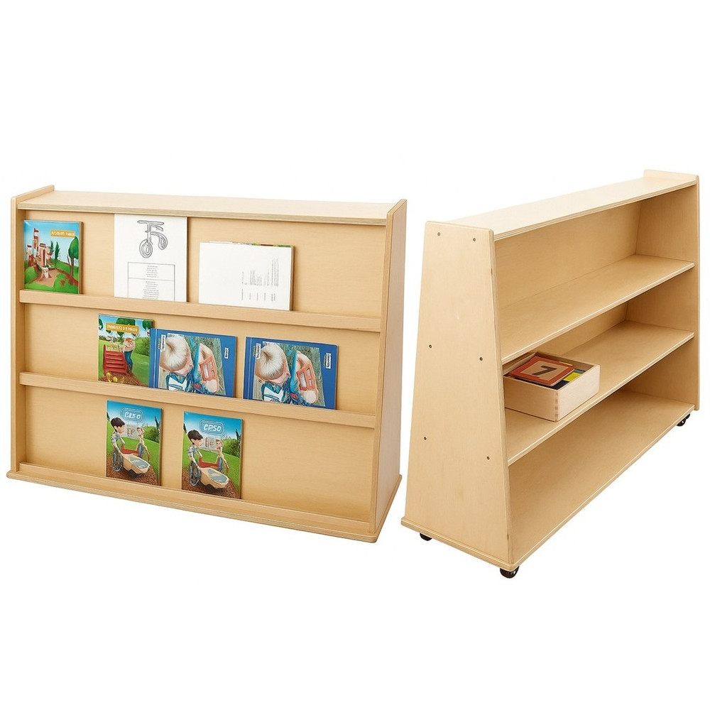 Double-Sided Shelf and Book Display