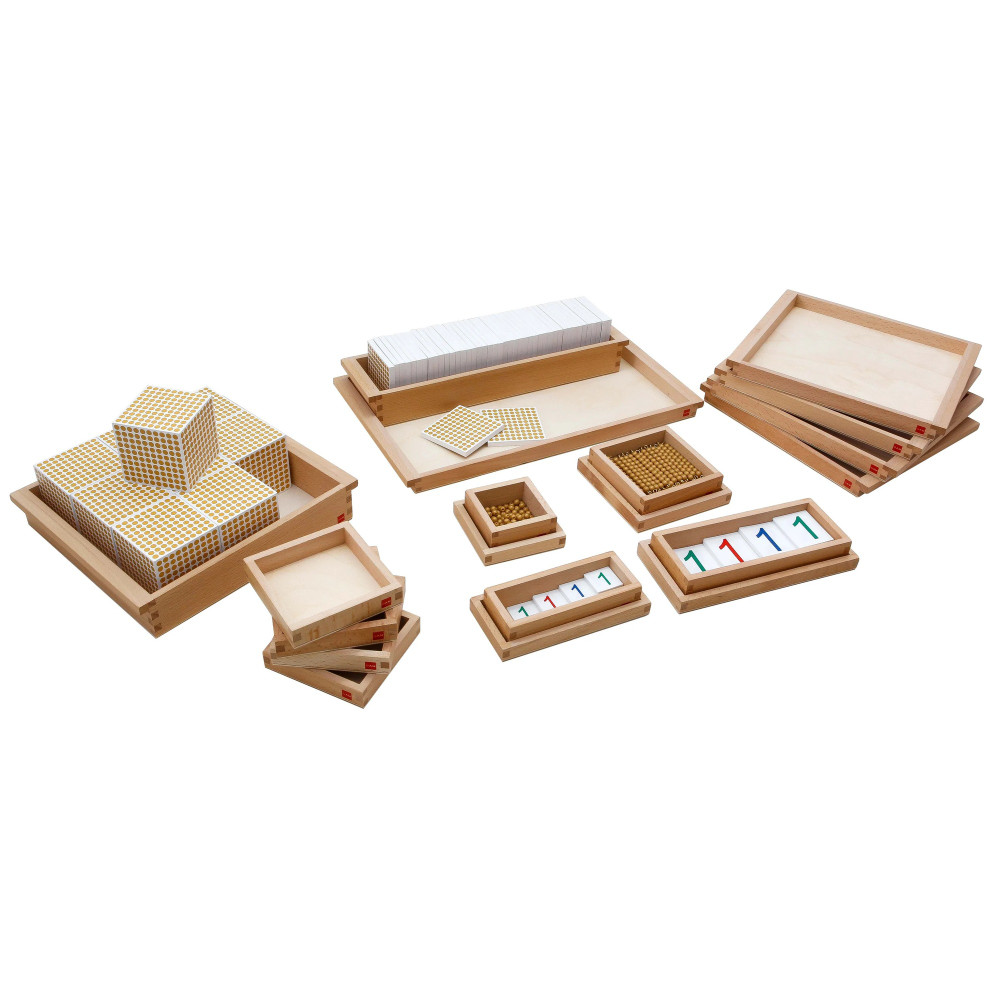 Montessori Materials Full Golden Bead Set