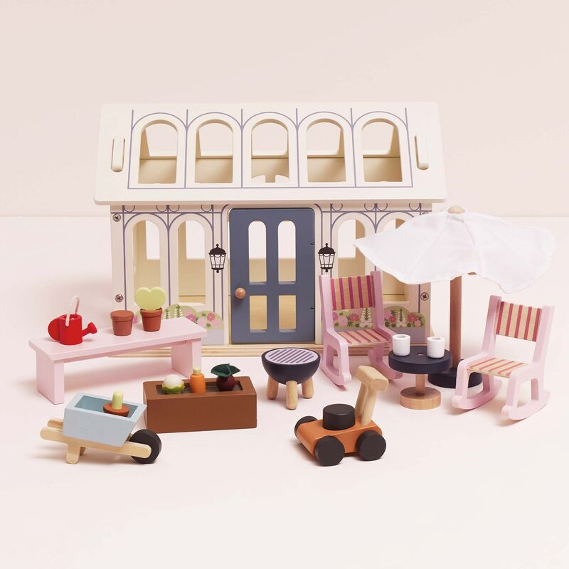 Le Toy Van Conservatory Greenhouse Set 3