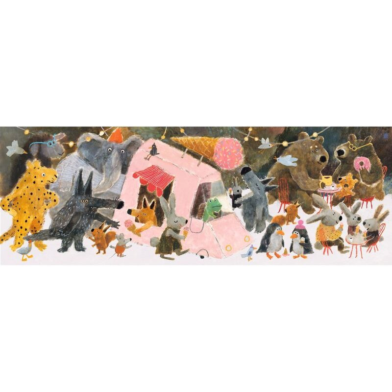  Djeco The Park 100pc Gallery Puzzle with Poster
