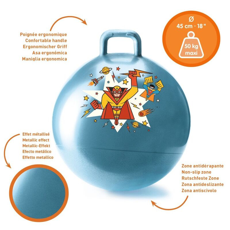 Djeco Super Jumper Ball with Handle 1