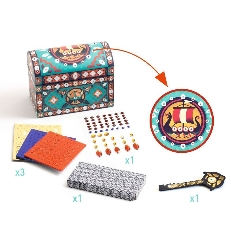 Djeco Do It Yourself Super Treasure Chest 2