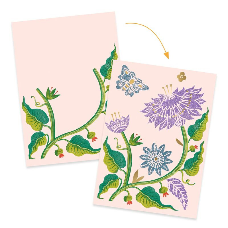 Djeco Passionflower Engraving & Painting Workshop 4