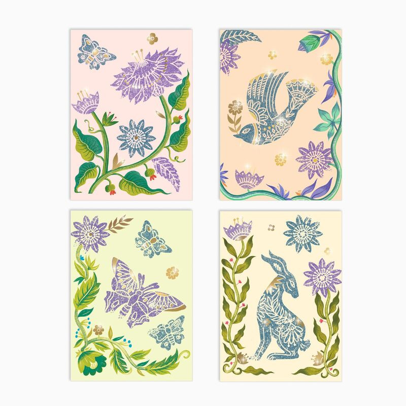 Djeco Passionflower Engraving & Painting Workshop