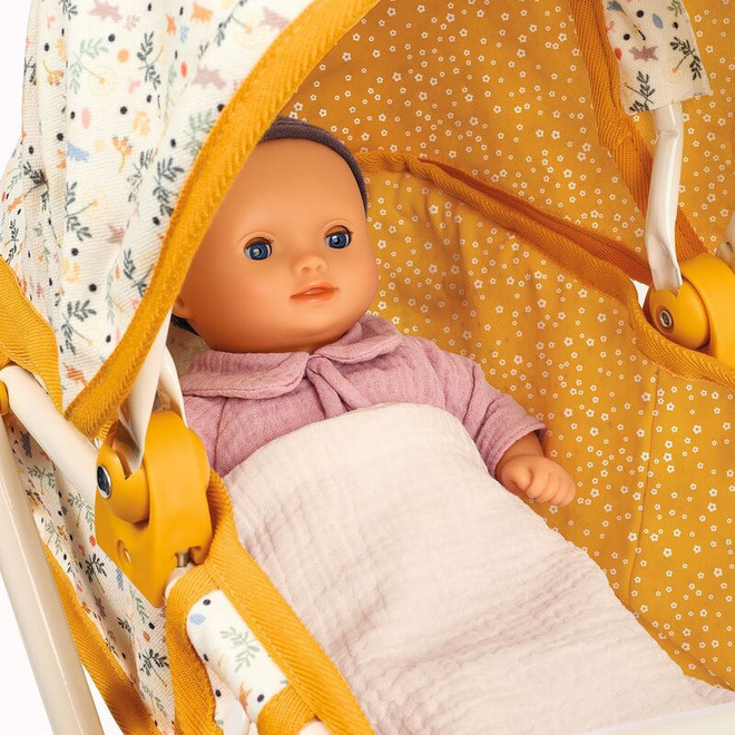 Djeco Pomea Doll's 57cm Foldable Pram 1