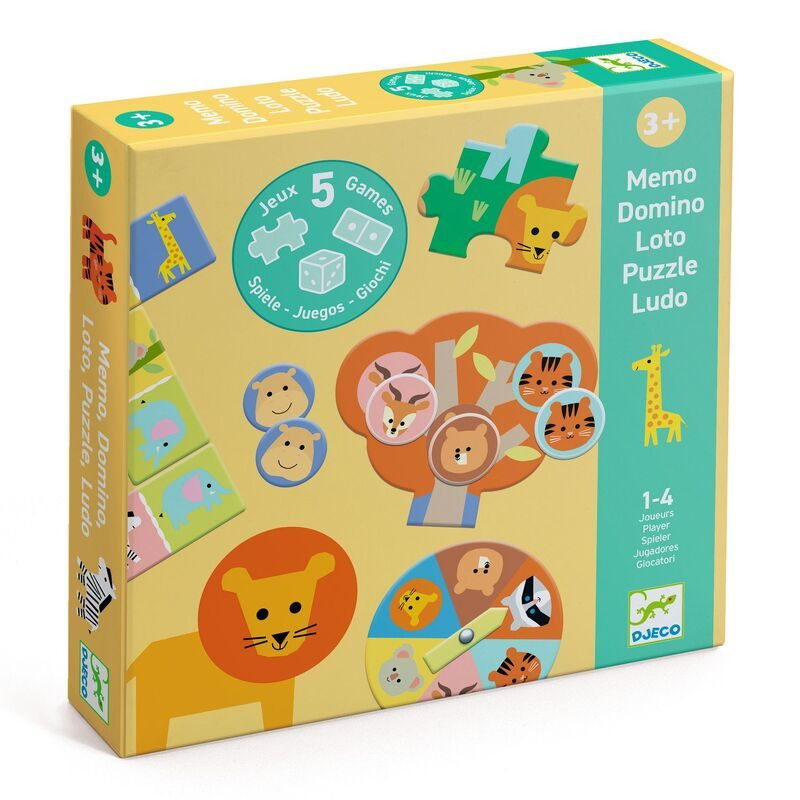 Wild Animals 5 Game Set 2