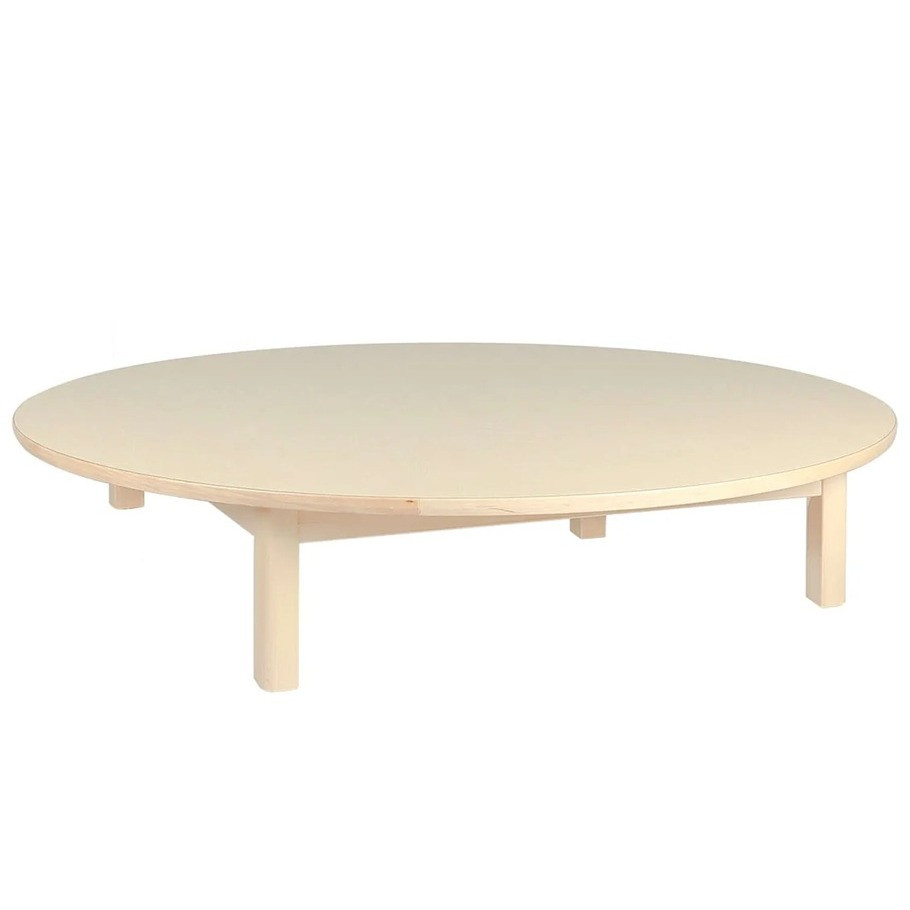 harmony low round wooden table