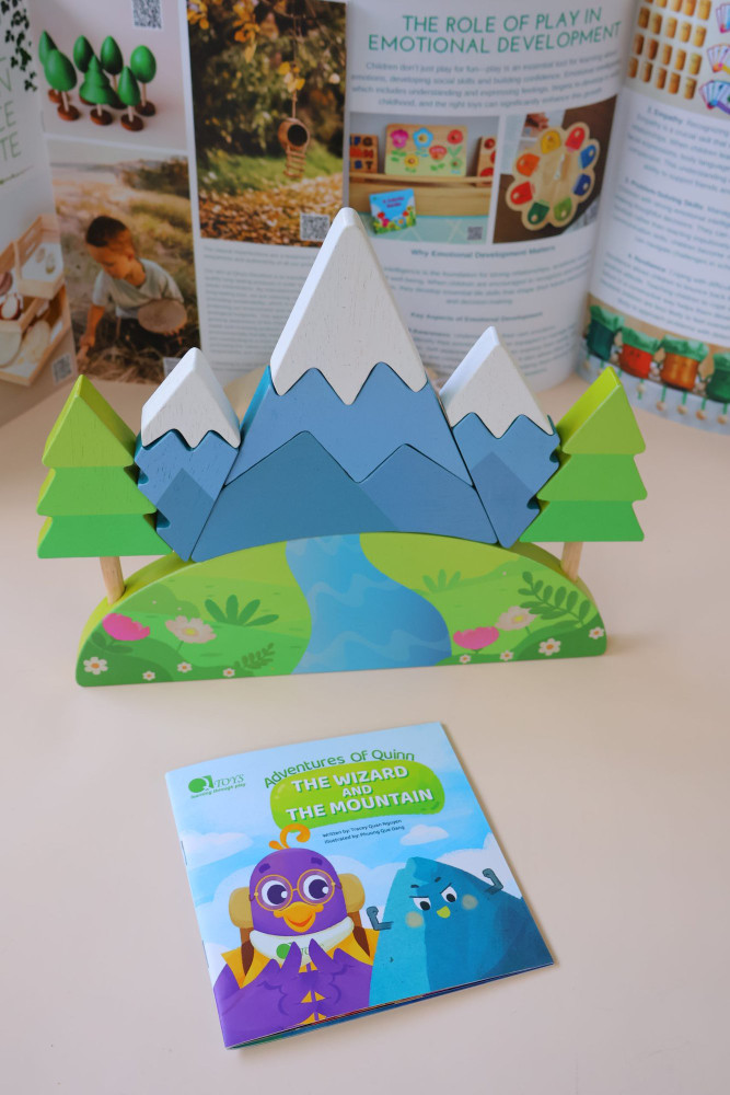Qtoys Mountain Puzzle and Book Set - image 4