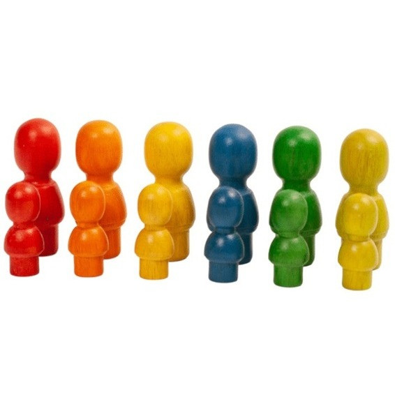 Qtoys Rainbow People