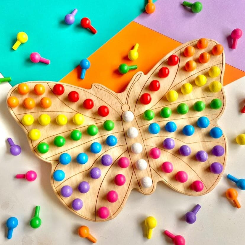 Little Pegz Butterfly Pegboard