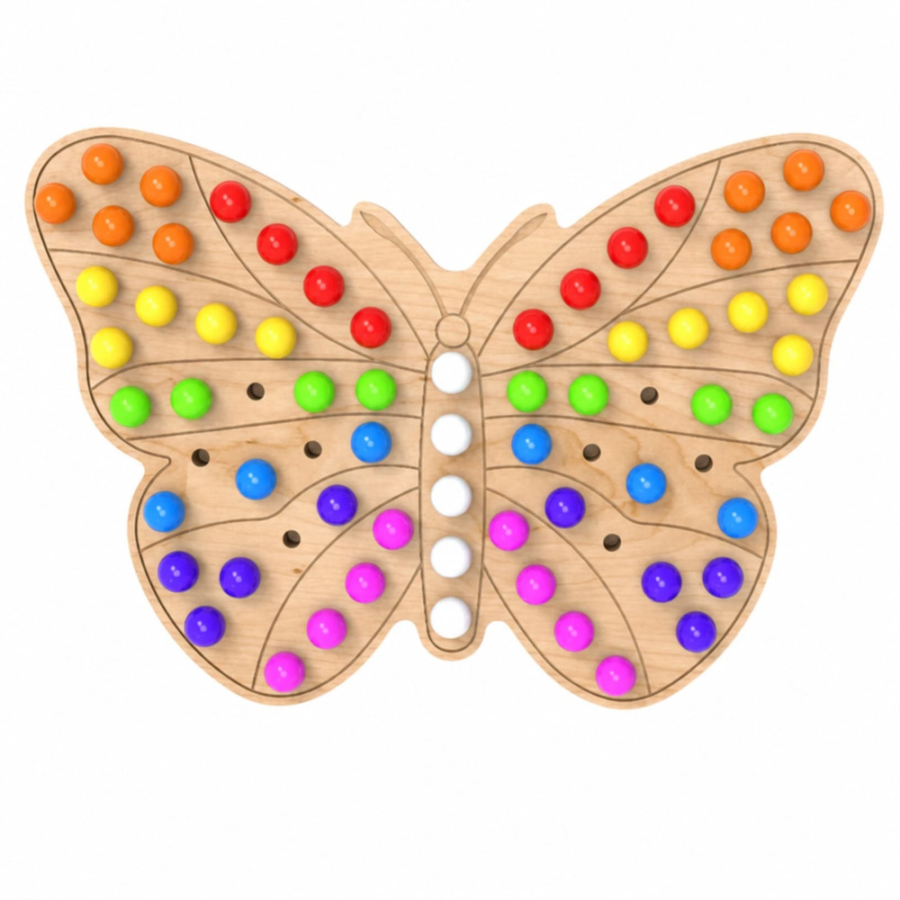 Little Pegz Belle The Butterfly Pegboard