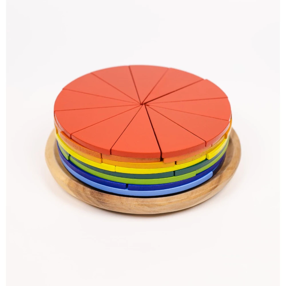 Circle Cake Fraction