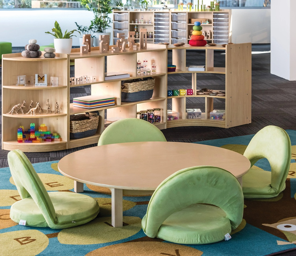 kids low wooden tables