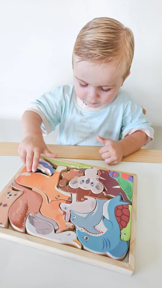 Qtoys Australian Wildlife Puzzle & Playset - image 4