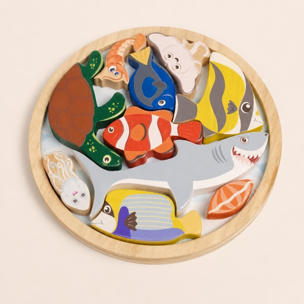 australian sea life puzzle for kids