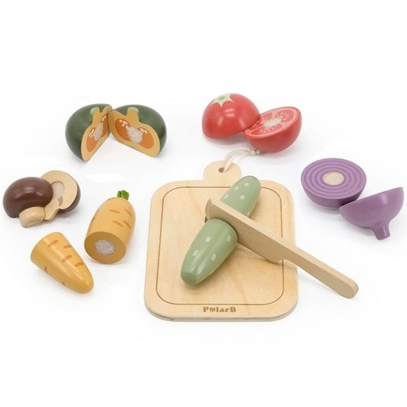 PolarB Cutting Vegetable Set with Velcro