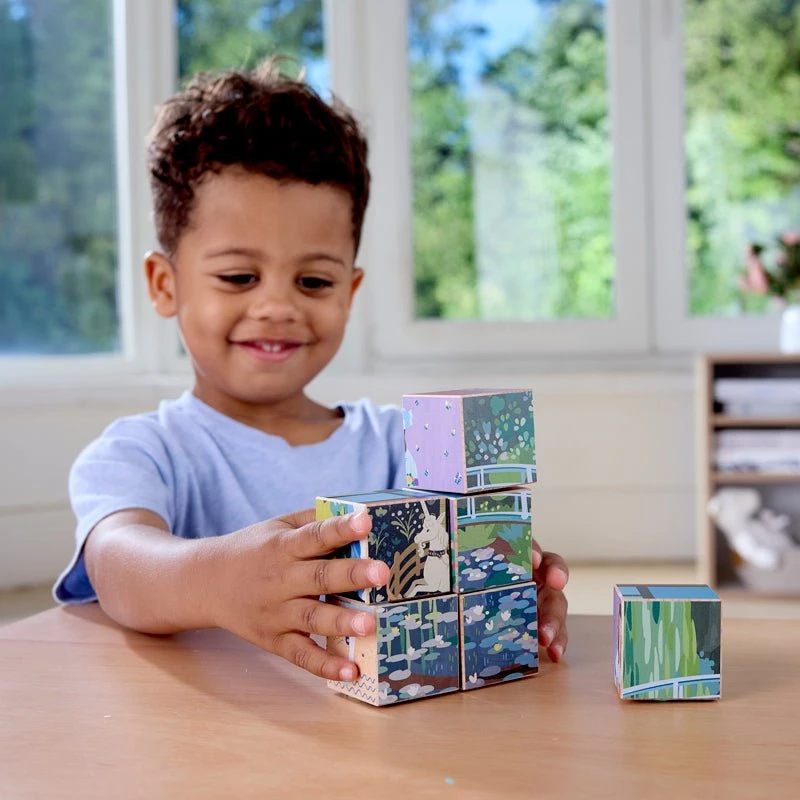 Hape The Met Art Puzzle Cubes - image 3