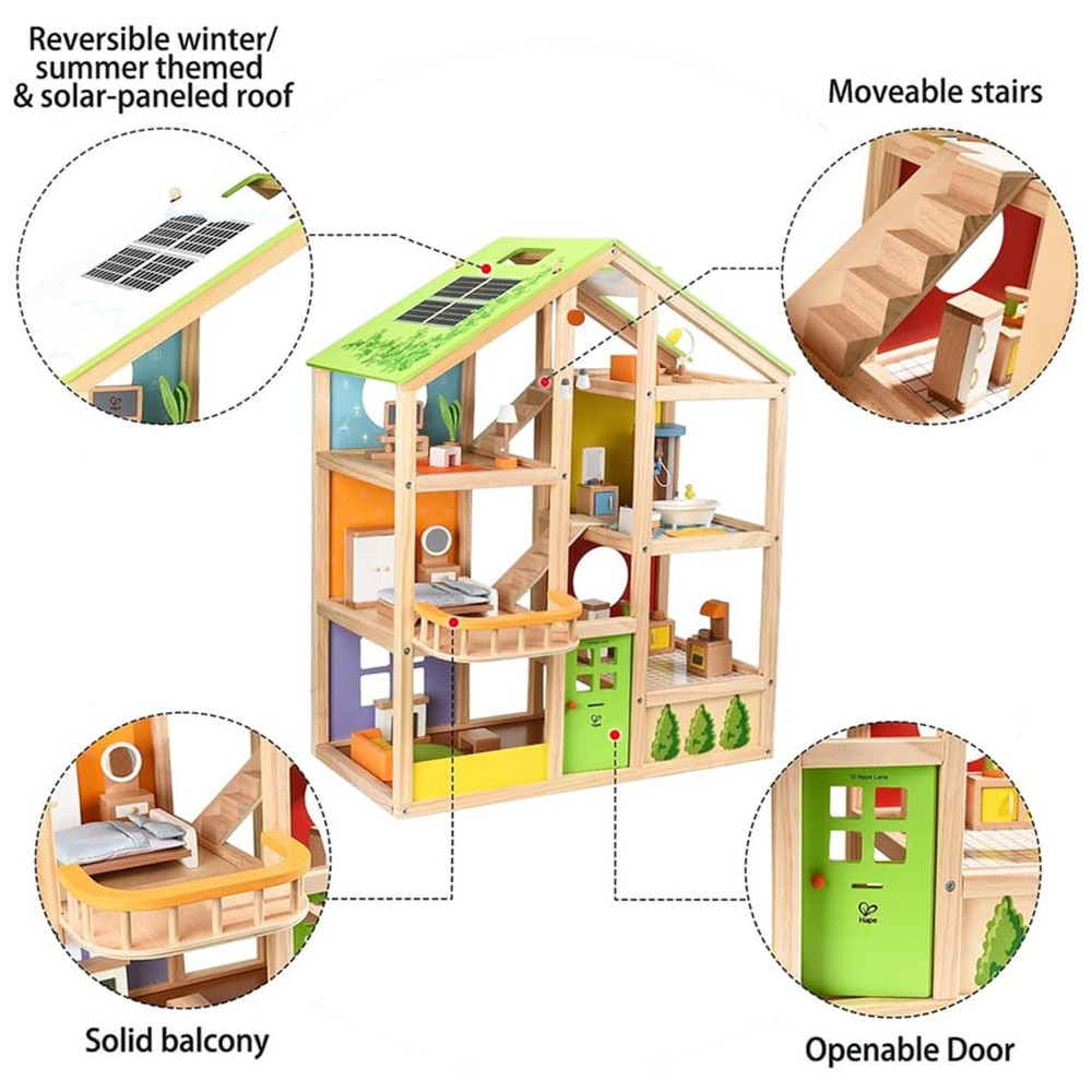 Hape All Season Dollhouse