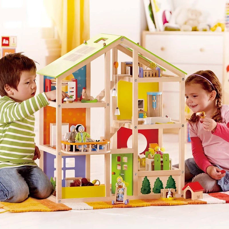 Hape All Season Dollhouse kids