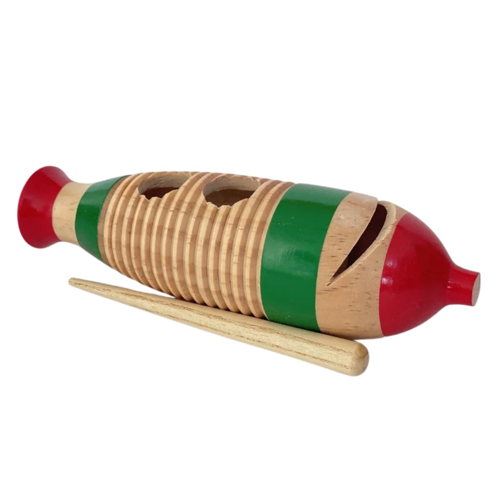 latin style wooden kids guiro