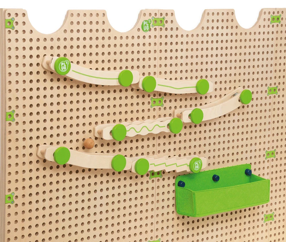 Plug It Wall Panel Games - Marble Run