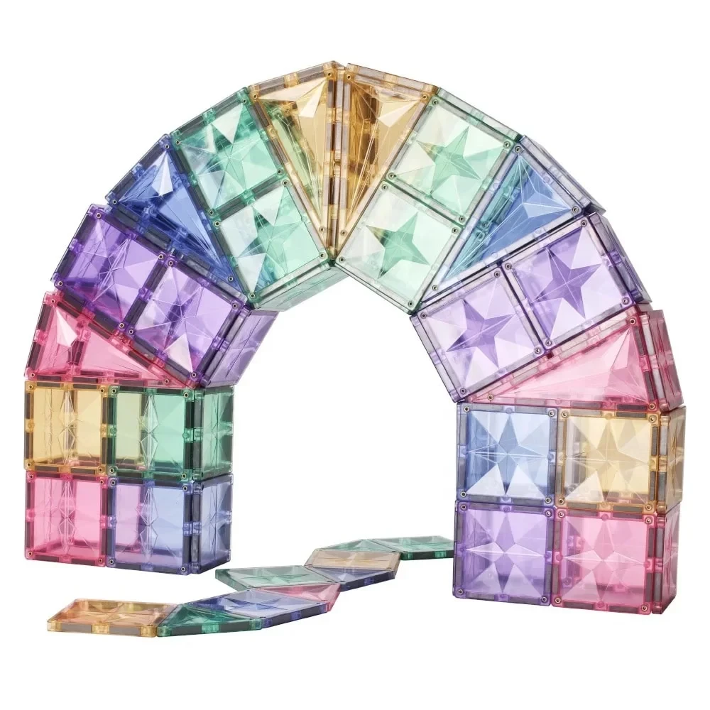 MNTL Magnetic Tiles Pastel Creation 2