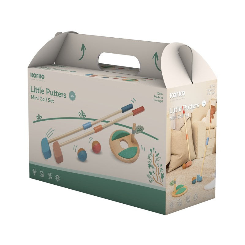 Korko Little Putters Mini Golf Set Box