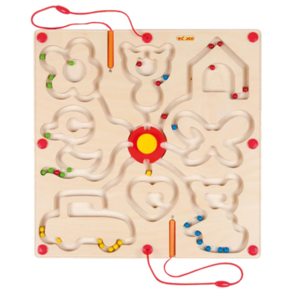 Educo Magnetic Maze Board Large - Shapes