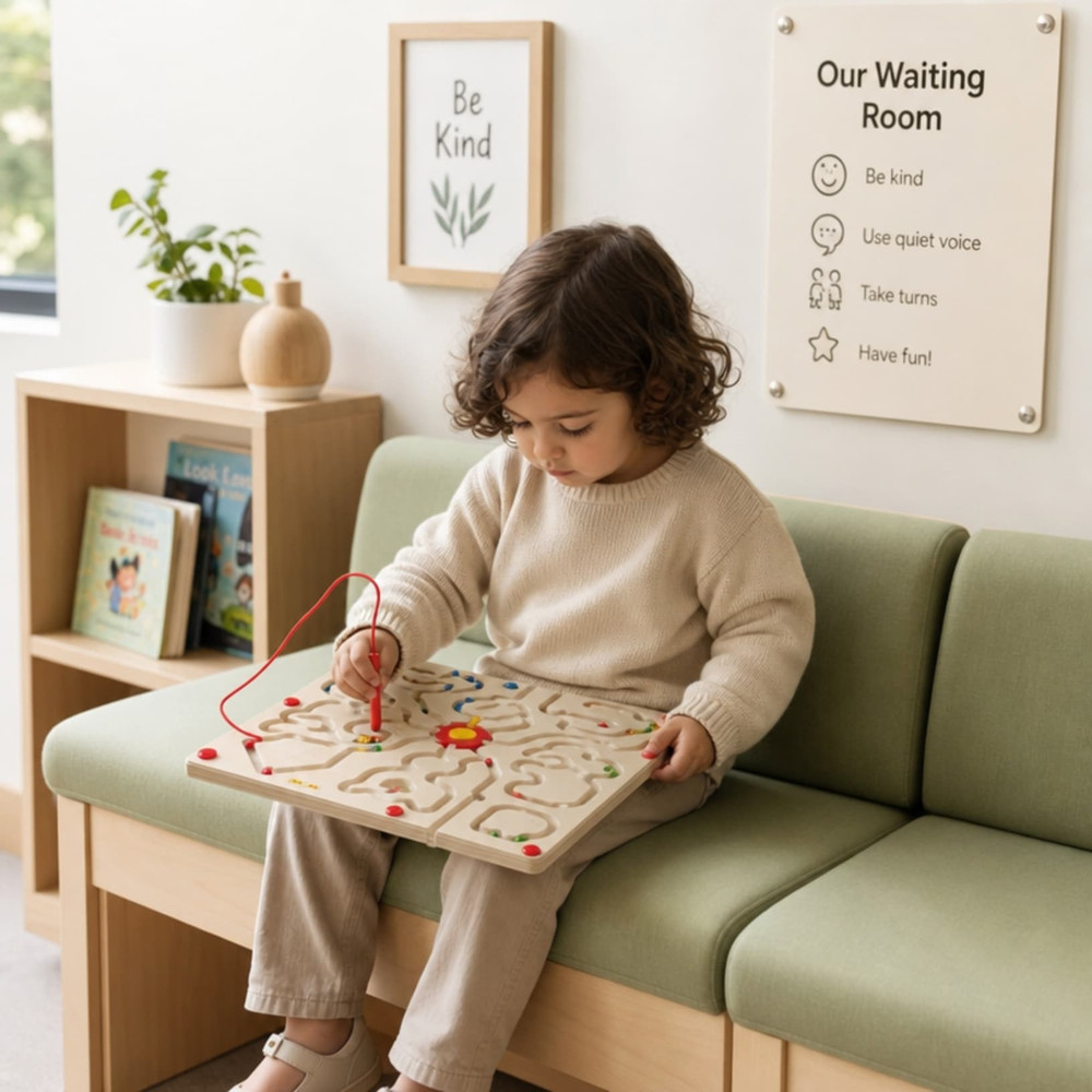 Educo Magnetic Maze Board Large in Waiting Room