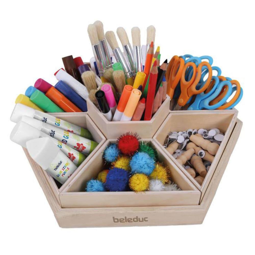 Beleduc Art Organiser Hexagonal 1