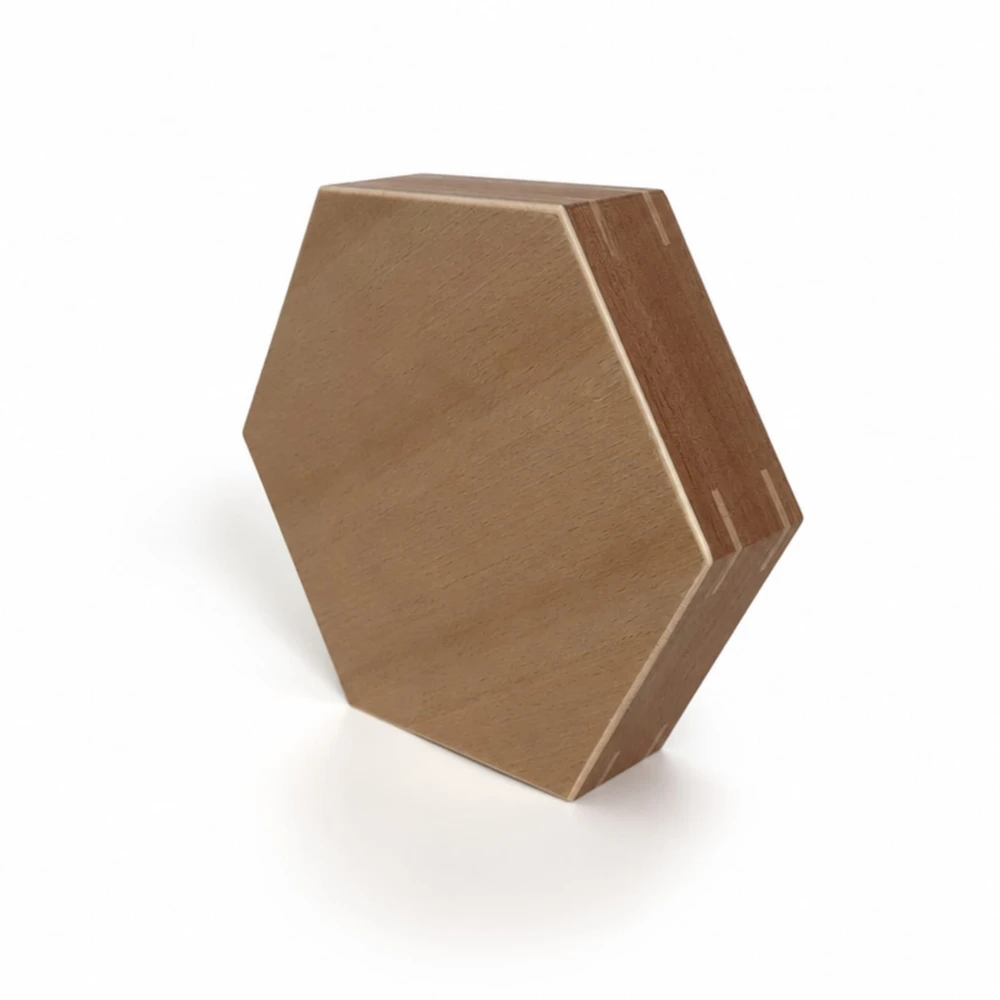 Wooden Hexagonal Drum