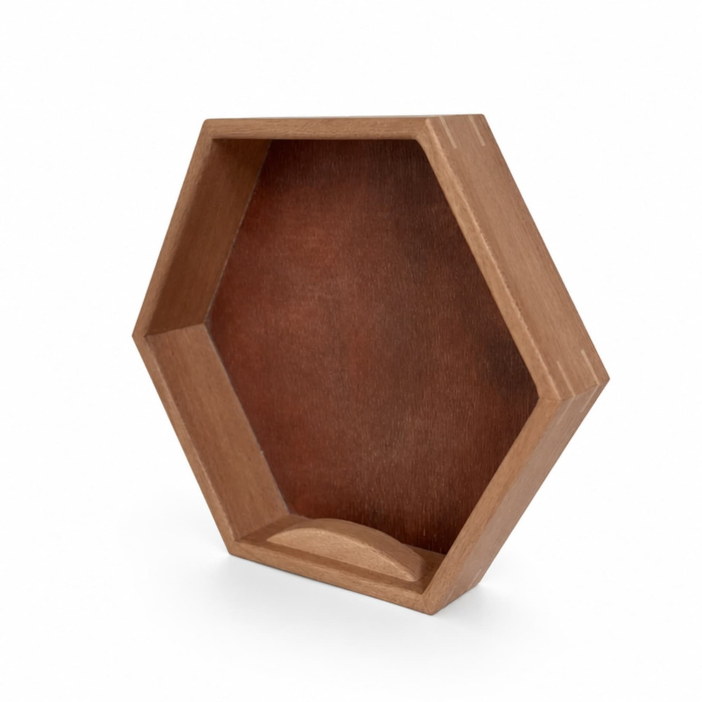 back of hexagonal drum