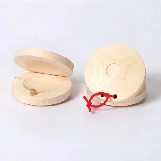 Wooden Castanet Pair 
