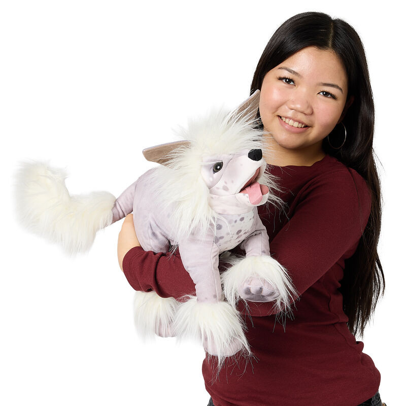 Folkmanis Chinese Crested Dog Puppet 5