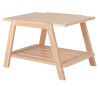 wooden kids lounge table