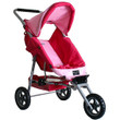 valco mini marathon doll pram - butterfly pink