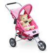 Valco Mini Marathon Doll Pram Butterfly Pink _1