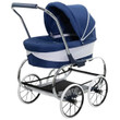 princess doll pram navy