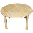 Qtoys Natural Round Children\'s Table - Medium