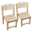 rubberwood kids large chairs