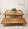 qtoys tree top table and bench set - WIDER table