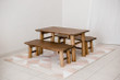 Qtoys Tree Top table and bench set small