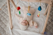 wooden baby gym
