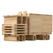 kids wooden plank truck