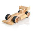 build me racing car wood work toy kit