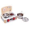 hape portable cook top wooden toy