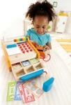 Hape Fresh Food Market Cash Register Kid Playing