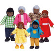 Hape Dolls African Family - Set of 6