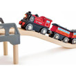 hape battery powered engine on tracks