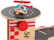 Hape Park N Go Toy Garage - helicopter pad